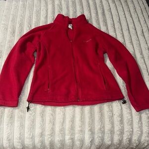 Columbia Women's Red Fleece Jacket